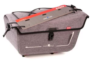 Gepäcktasche KLICKfix Rackpack Sport waterproof UniKlip 2 grau EGRET ME19023 für E-Scooter