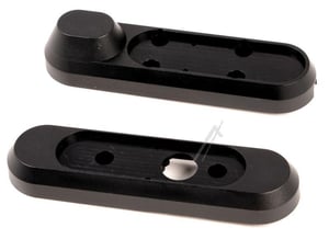 Abdeckungen Vorderradgabelmutter schwarz rechts links Argento AR-AG23-A-240001-022 für E-Scooter Gehäuse