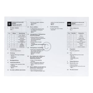 Rep.-Kit F. KT-Luft Fühler CN48 Liebherr 9590805