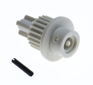 Antriebs-Motor mit Stift für Küchenmaschine & Mixer DeLonghi KW717137 Poelie, Antrieb, Mechanik