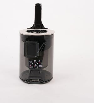 Staubbehälter mit Filter für Bosch Siemens Staubsauger 12050164 grau/rot