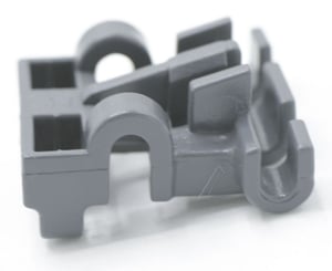 Topkorb-Clip für Geschirrspüler Whirlpool 488000302472 Oberkorb, dunkelgrau