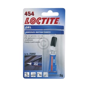 Sekundenkleber Gel LOCTITE 454 für senkrechte Flächen und über Kopf Anwendung 3g