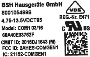 Connectivitymodul 10005603