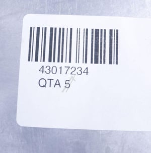 Heizkanal 83L für Waschmaschine Candy Hoover 43017233 oben, niedrig