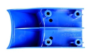 Untere Frontverstärkung Kunststoff Segway-Ninebot AB.00.0015.35 für E-Scooter Gehäuse Zing E8