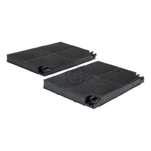 Kohlefilter Set wie Electrolux 9029800621 EFF55 225x155mm für Dunstabzugshaube 2Stk