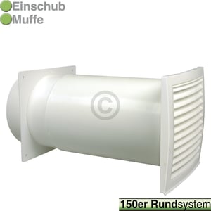 Mauerdurchführung 150erR weiß
