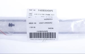 Panasonic Mikrowelle Luftfilterrahmen-Kit F400B3040APS Gehäuseteil