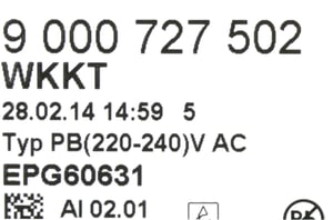 Leistungsmodul programmiert 00656814