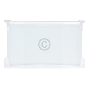 Glasplatte mitte für Kühlteil beko 4312240400 495x297mm mit Leisten für KühlGefrierKombination