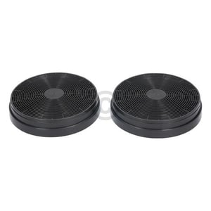 Kohlefilter Respekta MIZ0023N 175mmØ für Dunstabzugshaube 2Stk