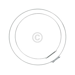 Türmanschette SIEMENS 00772661 laugenbeständig mit Spannringen für Waschmaschine