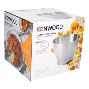 Rührschüssel 4,6l Edelstahl Kenwood AW20011030 für Küchenmaschine Kenwood