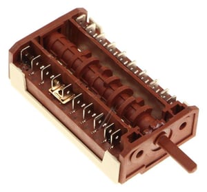 Ofenschalter Wähler 9+0 für Ofen Electrolux AEG 140122517018 Funktionen