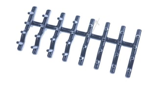 Gummidornen für AEG Geschirrspüler 1380184109 grau