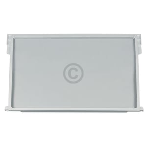 Glasplatte oben für Kühlteil gorenje 163336 465x300mm mit Rahmen in Kühlschrank KühlGefrierKombination