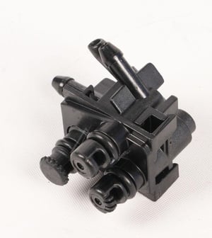 Getränkeauslaufkupplung für Kaffeemaschine Bosch Siemens 10046209 mit O-Ringen PFAS-frei