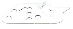 Sicherheitsblech Bosch 10030850 für Backofen Bosch