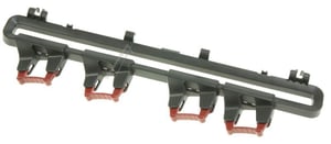 Halter Glasscheibe Rot für AEG-Zubehör 140101607061 Halterung
