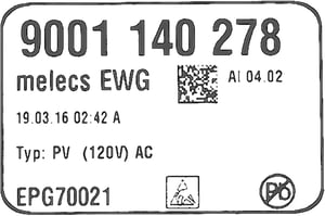 Leistungsmodul programmiert 12004917