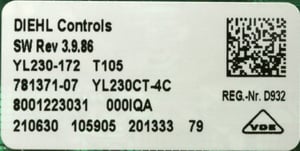 Bedienmodul 11009139