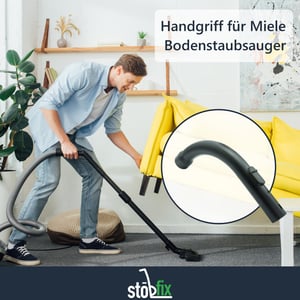 Handgriff für Saugschlauch passend für Miele 9442601 35mm Rohr-Ø Bodenstaubsauger