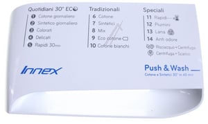 Waschmaschinengriff für Waschmaschine Whirlpool 488000516663 Front Klappe