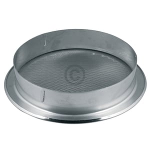 Lüftungsgitter 250erR Metall mit Insektenschutznetz zur Luftführung Wohnraumlüftung