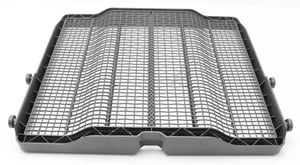Besteckkorb grau mit Rollen für Geschirrspüler AEG 140200578221