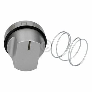 Ofenknopf Amica 9073680 Silber Drehknopf