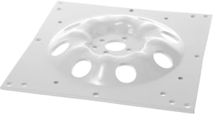 Halteplatte für Waschmaschine Bosch 12020786 Befestigung