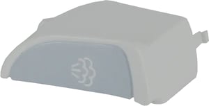 Tastenkappe für Bügeleisen BSH-Gruppe 00629768 Druckknopf, weiß