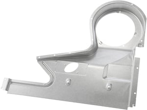 Abluftkanal für Ofen BSH-Gruppe 00772097 Luftführung