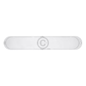 Lampenabdeckung wie Whirlpool 482000008881 370x65mm für Dunstabzugshaube