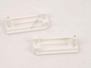 Brandt Kühlschrank Scharnierabdeckung 93X2103 Kühlschrank-Tür, 2 Stück