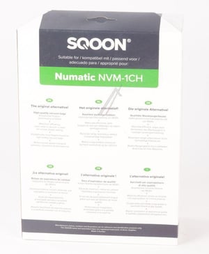 Staubsaugerbeutel für Numatic Staubsauger Sqoon 10 Stück Hepa-Flo