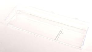 Schubladenblende Gefrierfach für Gefrierschrank Whirlpool Indesit 488000858779 transparente Frontplatte
