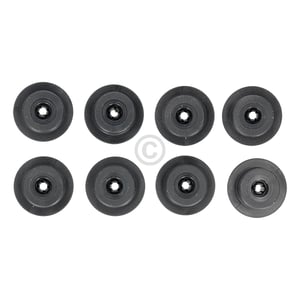 Korbrollensatz (8 stück) für unteren Geschirrkorb (4055072138)