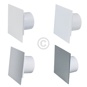 Wohnraumventilator 100erR weiß mit Kugellager Timer für Wand Decke Bad Toilette etc