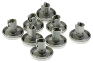 Korbrollen-Set für Geschirrspüler AEG 50286965004 8 Stück grau