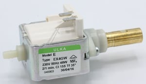 Ulka EX4GW Kaffeemaschinenpumpe 230V, 48W – Weiß, Vibrationspumpe