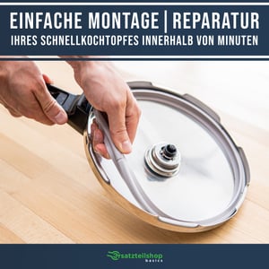 Dichtungsring Ø22cm für Fissler Schnellkochtopf der Serien Blue-Point, vitavit royal, Magic und vitaquick bis 2009 - wie 573-3866700205