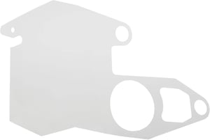 Waschmaschinenabdeckung BSH 12010435 Gehäuseteil