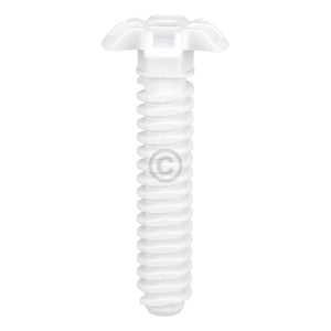 Gerätefuß passend für Bosch 00631221 weiß vorne 105mm für Geschirrspüler