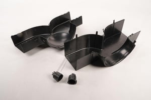 Umluftweiche für Dunstabzugshaube Küppersbusch 529989 Luftlenkung Dunstabzug