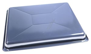 Backofenblech für Beko Ofen 46,2x36,5cm schwarz emailliert