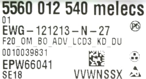 Bedienmodul 11005874