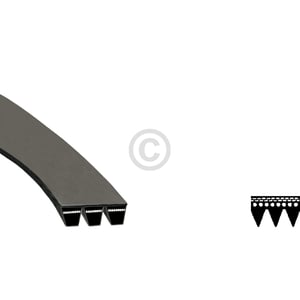 Riemen 288 PJ 3 für Lüftermotor 00154142 154142 Bosch, Siemens, Neff