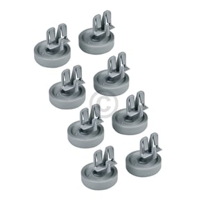 Korbrolle Set für Unterkorb Whirlpool 481252888112 in Geschirrspüler 8Stk